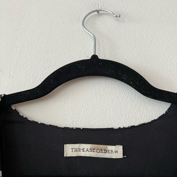 The East Order Elsa Black Floral Mini Dress - Picture 5 of 7